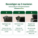 Verticale tuin plantenbak voor verticale tuinen - 24x14 cm